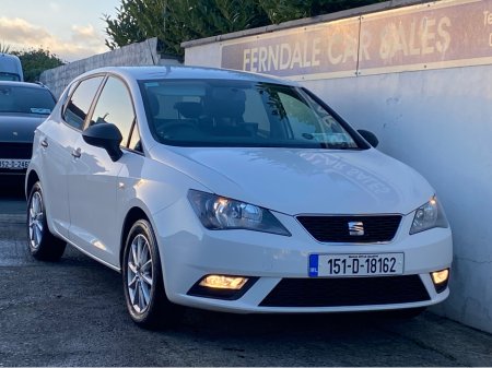 2015 SEAT Ibiza 1.2 70HP SE 5Dr Tax 5/26 Nct 8/26 Ideal First Car €7,945 thumbnail