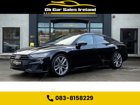 2022 Audi A7 2.0 TDI 40 Black Edition Sportback 5dr Diesel S Tronic Euro 6 (s/s) (204 ps) VIRTUAL COCKPIT + REVERSE CAMERA + HEATED FRONT SEATS €48,800