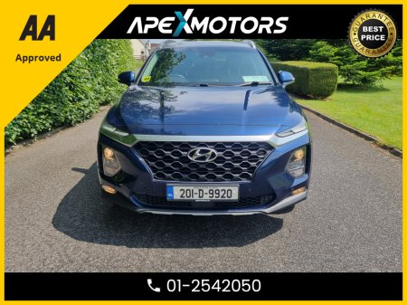 2020 Hyundai Santa Fe FINANCE ARRANGED * 7-SEATER MPV * 2WD EXECUTIVE PLUS 5DR * NEW NCT JAN-28 * LOW TAX DEC-25 * STAMPED SERVICE HISTORY * AA APPROVED * 101 SAFETY CHECKLIST * IMMACULATE * HEATED SEATS * HEATED STEERING €31,949