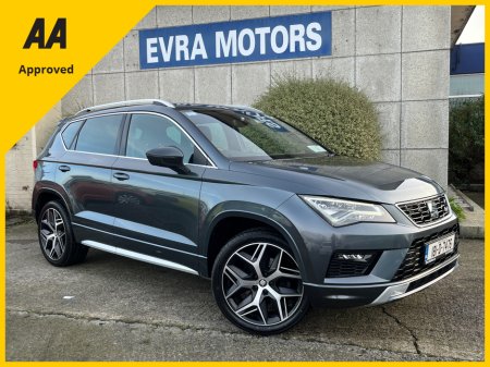 2018 SEAT Ateca FR 4DRIVE 2.0 TDI 150HP //HIGH SPEC//HALF LEATHER SEATS//REVERSE CAMERA//KEYLESS ENTRY// €19,950