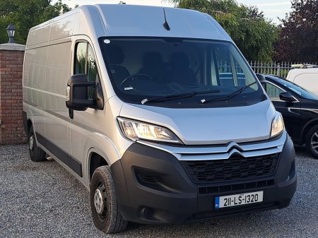 2021 Citroen Relay L3 H2 Panel Van Professional Model 2.2 diesel with VAT docket. €12,750