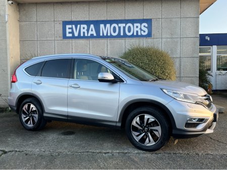2015 Honda CR-V AUTOMATIC EX 1.6 I-DTEC DIESEL AWD //LOW MILES//HIGH SPEC//FULL LEATHER//PANORAMIC GLASS ROOF//REVERSE CAMERA//HEATED SEATS// €16,950