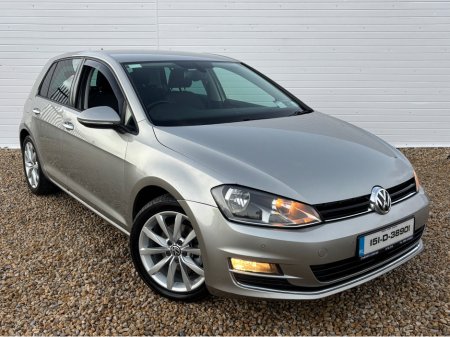 2015 Volkswagen Golf HIGHLINE 1.6 TDI MANUAL 6SPEED FWD 110HP 5DR 5SPEED €13,950