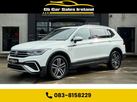 2022 Volkswagen Tiguan Allspace 2.0 TDI Elegance SUV 5dr Diesel DSG 4Motion PANORAMIC GLASS SUNROOF + 7 SEATS + REVERSE CAM €49,900