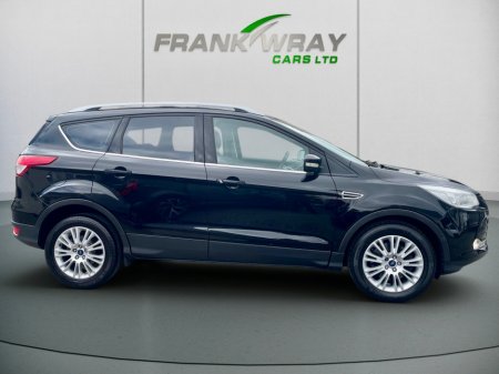 2014 Ford Kuga 2.0 TDCI ZETEC 2WD 150 BHP**HALF LEATHER**FRONT FOG LIGHTS**FSH**MINT** €10,450