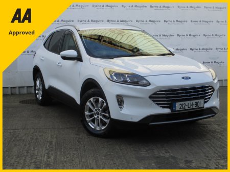 2021 Ford Kuga AUTOMATIC TITANIUM 5DR 2.5 PHEV 225 S6.FULL HEATED LEATHER TRIM, FULL FORD SERVICE HISTORY. SHOWROOM CONDITION. NCT TESTED 09/2027. 12 MONTHS AA COVER AND 12 MONTHS WARRANTY !