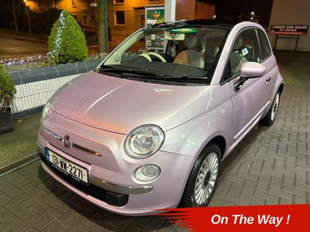 2013 Fiat 500 1.2 Lounge 69BHP - Pink!