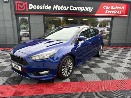 2018 Ford Focus 1.5 DSL , ST LINE , MANUAL , 5 DOOR , TIMING BELT & WATER PUMP REPLACED , SERVICE , WARRANTY , FINANCE FROM €55 p/w & €4,950 DEPOSIT / TRADE IN, SAT - NAV , SENSORS , FREE DELIVERY NATIONWIDE. €15,950
