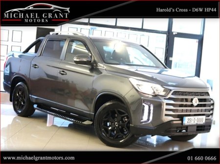 2025 KGM Musso 2.2 DSL AUTOMATIC P/T 4WD 4DR PICK UP TRUCK DOUBLE CAB €39,995