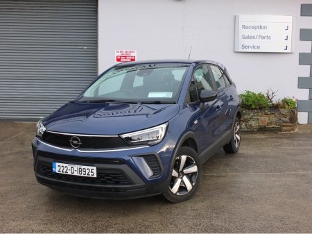 2022 Opel Crossland X MY21-SC-1.5 110PS-DS 110PS-DSL-6SP 5DR €15,495