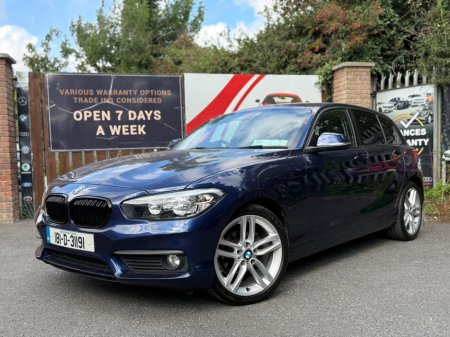 2018 BMW 1 Series 118i SE Auto €17,500