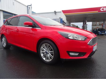 2017 Ford Focus Titanium 1.5tdci Estate 120 bhp