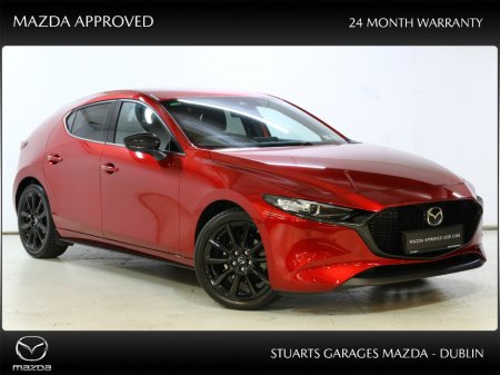 2026 Mazda Mazda3 @ MAZDA SOUTH DUBLIN, M Hybrid 5DR Homura*AVAILABLE FOR IMMEDIETE DELIVERY*KEYLESS, HEADS UP, NAV, TRAFFIC SIGN RECOGNITION, REAR CAMERA, ADAP CRUISE, €37,385