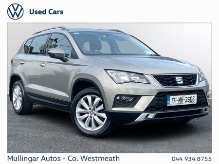 2017 SEAT Ateca 1.6TDI 115HP ECO S €11,900