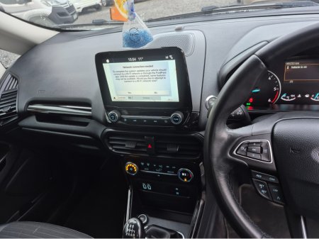 2019 Ford Ecosport Titanium Model 1.5 Diesel 100 bhp push button start. €14,900