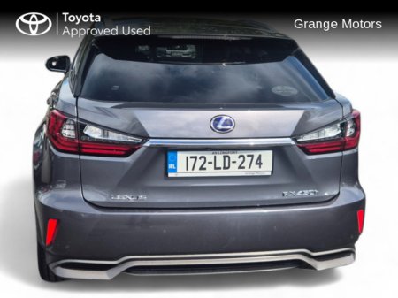 2017 Lexus RX 450 h 450H 3.5 LUXURY 4WD E-CVT 5 5DR AUTO €32,950