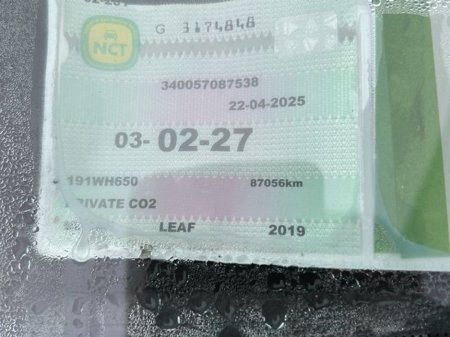 2019 Nissan Leaf 40k EV SV Cold PK 40KW 18 4DR AU €11,750