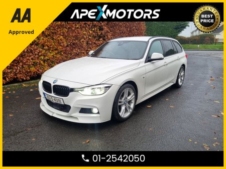 2016 BMW 3 Series FINANCE ARRANGED * M-SPORT 320D TOURING * AUTOMATIC * IMMACULATE ( AS NEW ) * TOP-SPEC M-SPORT * LOW LOW KMs * ADAPTIVE CRUISE * NEW NCT OCT-26 * LOW TAX * ONE VERY CAREFUL OWNER * CARTELL HISTORY CHE €19,449