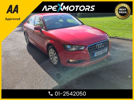 2015 Audi A3 FINANCE ARRANGED * AUTOMATIC (DSG) * CREAM LEATHER  * LOW LOW MILES  * AA APPROVED  * 101 SAFETY CHECKLIST * 12-MONTH ROADSIDE ASSIST  * IMMACULATE * TOP-SPEC * ADAPTIVE CRUISE * 2-KEYS * NCT AUG-26
