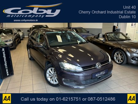 2015 Volkswagen Golf 1.2 5DR AUTO Immaculate Car with only 80km, NCT 2027.  MFSW, Alloy Wheels, Bluetooth, Sat Nav, Dual Climate Control, Reverse Camera and much more.