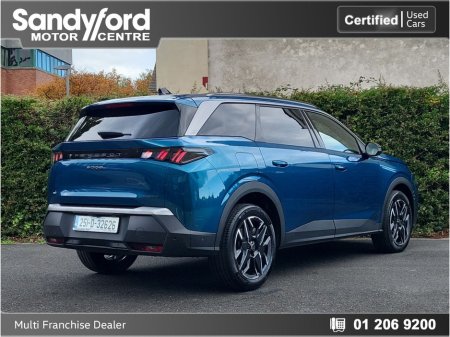 2025 Peugeot 5008 1.2 Hybrid 136bhp E-DCS6 Allure €45,250