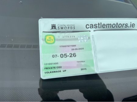 2015 Volkswagen up! SPOTLESS VW Up! READY TO GO , FINANCE AVAILABLE €8,950 thumbnail