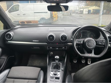 2017 Audi A3 1.6 TDI S LINE BLACK EDITION 116PS 5DR €16,500 thumbnail