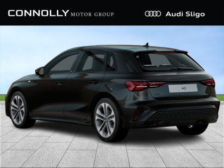 2026 Audi A3 Sportback S Line 116bhp TSFI with Comfort Pack 6 speed 