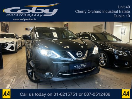 2017 Nissan Qashqai 1.5 Top Spec SV PREMIUM '17 5DR. NCT,Full Leather, Alloy Wheels, MFSW, Full Electrics, Reverse Cam,Parking Sensors, Cruise Control, Dual Climate Control, Sat Nav, Heated Seats, Luggage Cover and m €15,950 thumbnail
