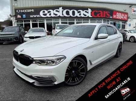 2017 BMW 5 Series ( 172 REG 523D  LUXURY UPGRADED PACK EDITION FULL LEATHER ELECTRIC HEATED SEATS - 360 REVERCE CAMERA -  PRIVACY GLASS