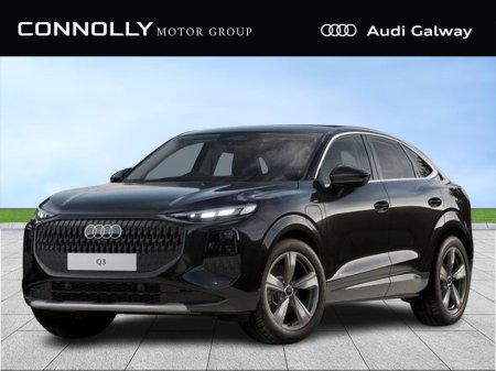 2026 Audi Q3 €528 p/m - SPORTBACK SE E-HYBRID 200kW AUTO €57,950