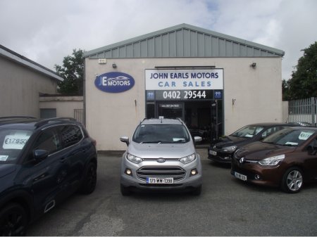 2017 Ford Ecosport ZETEC 1.5 TDCI 90 PS 5DR €10,750