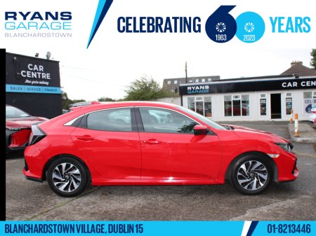2018 Honda Civic 1.0 125BHP SMART 5DR  **LOW MILEAGE** €18,450