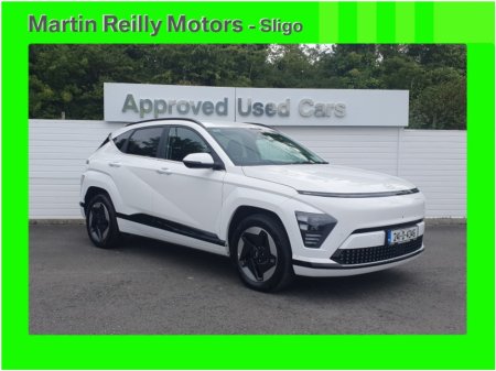2024 Hyundai Kona We're sorry, this car is now sold. Check out our website for similar models https://www.martinreillymotors.com/ - EV Platinum 65kW - Range of 512KMS €31,945