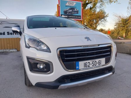 2016 Peugeot 3008 ACTIVE 1.6 BLUE HDI 120 4 4DR €12,450