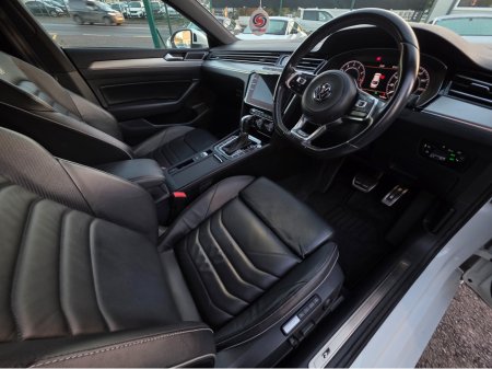 2018 Volkswagen Arteon 2.0 TSI R LINE EDITION 280BHP VIRTUAL DASH FULL LEATHER HEATED ELECTRIC SEATS SAT NAV CARPLAY ANDROID AUTO BLIND SPORT PARKING SENSORS SELF PARKING ASSIST 360 CAMERA €29,500 thumbnail