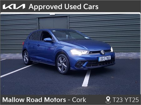 2023 Volkswagen Polo R-LINE 1.0 TSI 95BHP MANUAL 5SPEED 5 €21,950