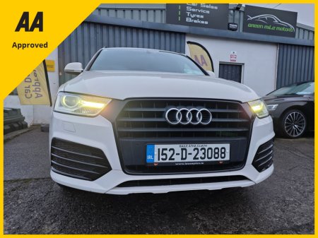2015 Audi Q3 * S-LINE * BLACK EDITION * 2.0 D €16,900