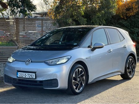 2022 Volkswagen ID.3 PRO 150 KW LIFE DX 58KWH 204BHP €13,900