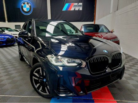 2022 BMW iX3 222 iX3 (NEW MODEL)  M SPORT --- PANORAMIC  SUNROOF --COMFORT PACK-- DRIVER ASSIST PROF PACK --- PARK ASSIST PACK -- ELECTRIC SEATS --- VISIBILITY PACK ---HIGH BEAM ASSIST - WIRELESS CHARGER €29,995