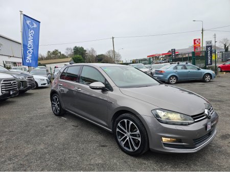 2014 Volkswagen Golf (142) 1.4 TAN LEATHER HIGHLINE SEATS REV-CAMERA HI-SPEC STUNNING CAR €13,950