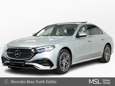 2026 Mercedes-Benz E Class 300e AMG - 19 Inch Alloys - Panoramic Sunroof - Reversing Camera - Ambient Lighting - Sat Nav - Climate Control - Electric Heated Memory Seats - Keyless Start - Apple CarPlay/Android Auto €90,654