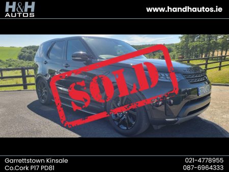 2020 Land Rover Discovery MY19 3.0 SDV6  306 bhp  Black Pack  SE  COMMERCIAL 5DR A