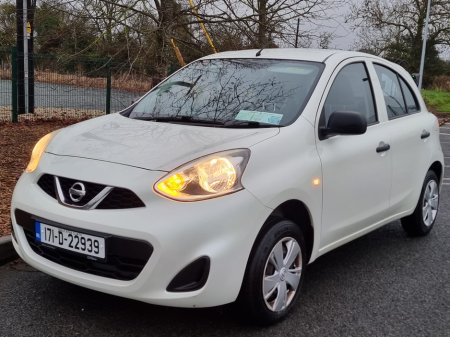 2017 Nissan Micra 2017 NISSAN MICRA 1.2L LONG NCT €6,990 €6,990 thumbnail