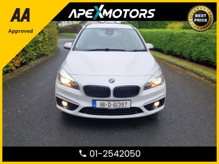 2018 BMW 2 Series Gran Tourer FINANCE ARRANGED * X-DRIVE SPORT  * AUTO GRAN TOURER * AWD (4X4) * 7-SEATER AUTO * NEW NCT OCT-27 * IMMACULATE * 9-STAMPS SERVICE HISTORY * AA APPROVED * 101 SAFETY CHECKLIST * AUTOMATIC *HEATED SEATS €21,249