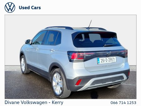2025 Volkswagen T-Cross AUTOMATIC EDITION 75 1.0 PETROL 115BHP €32,950