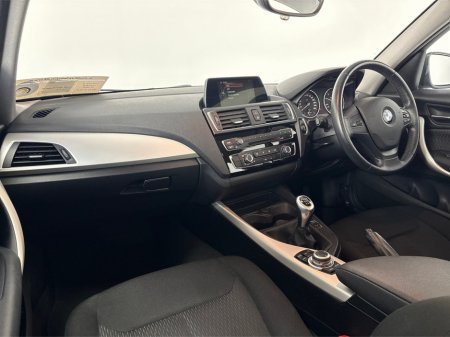 2017 BMW 1 Series 116D**MULTIFUNCTIONAL STEERING WHEEL**BLACK CLOTH INTERIOR**DIGITAL MEDIA DISPLAY**BLUETOOTH**AIR CONDITIONING**NAVIGATION**ISOFIX**FINANCE AVAILABLE** €14,995 thumbnail