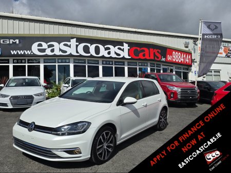 2018 Volkswagen Golf 1.4 TSI TAN LEATHER SEAT MK7.5 FACE-LIFT DYNAUDIO SOUND -NAVI VIRTUAL CLOCKS ANDROID AUTO CARPLAY BLIND SPOT LANE ASSIST REAR TRAFFIC ASSIST - €19,950