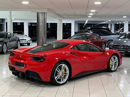 2017 Ferrari 488 3.9 V8T GTB F1=ONLY 12500 MILES//EXTENSIVE SPEC//D REG=FULL FERRARI SERVICE HISTORY=TAILORED FINANCE PACKAGES AVAILABLE=TRADE INS WELCOME €299,995