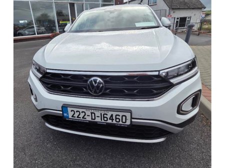 2022 Volkswagen T-Roc LIFE 1.0 TSI MANUAL 6SPEED FWD 110HP 5 5DR €24,995